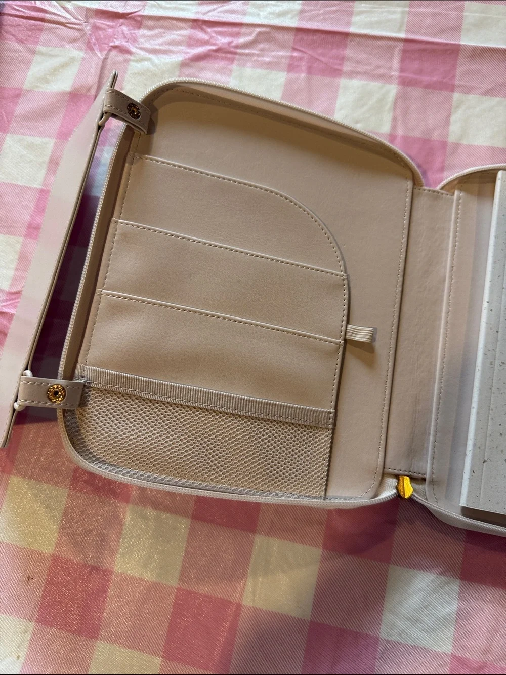 Soft Pink Tablet Sleeve Case with Zipper